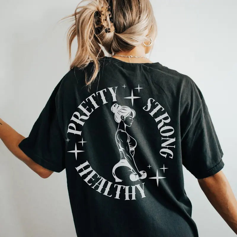 Cute Muscle Mommy Oversized Motivational Gym Shirt For Her Best Gift For Girlfriend Wife Who Lift Weights Pump Cover...