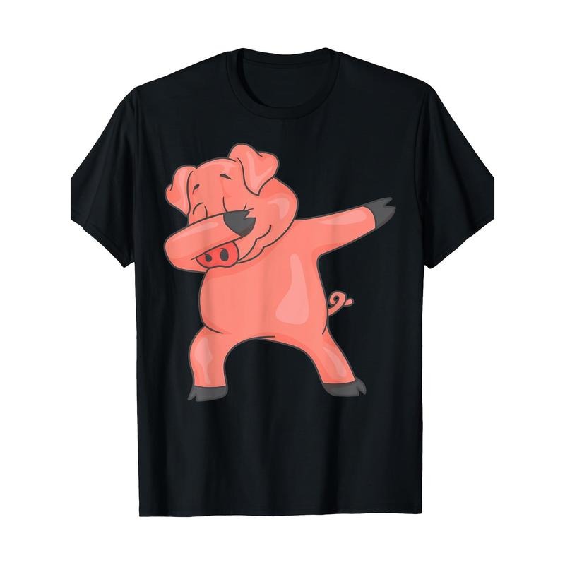 Cute Piggy Lovers Funny Farmer T-Shirt-100%cotton-220g made in usa Hoodie Sweatshirt | PrintMintTees.com