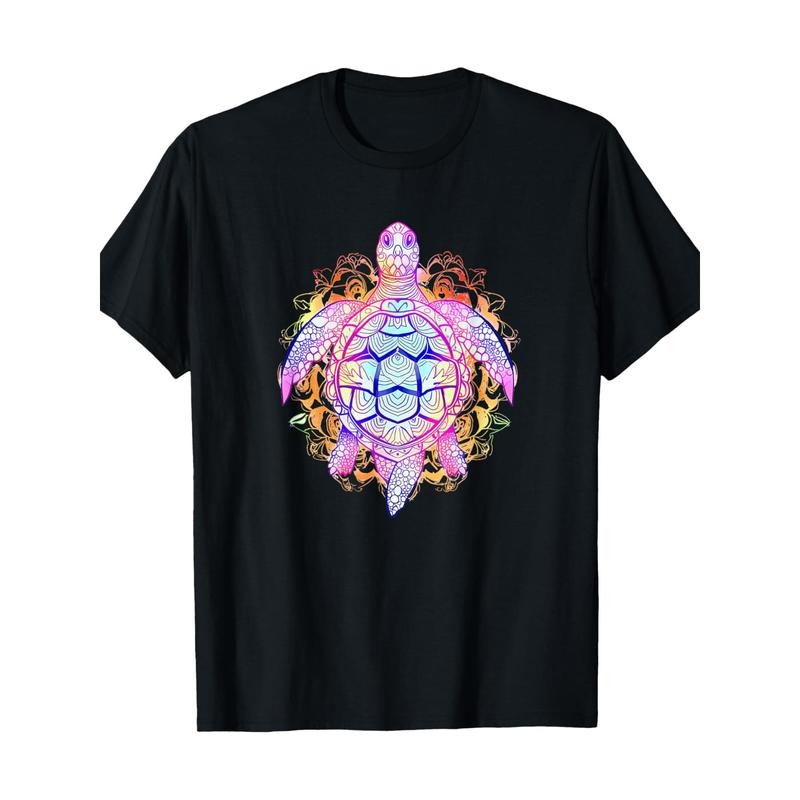 Cute Tortoise Sea Turtle Sea Animal T-Shirt100% cotton 220g.. made in usa Shirt Hoodie Sweatshirt | PrintMintTees.com