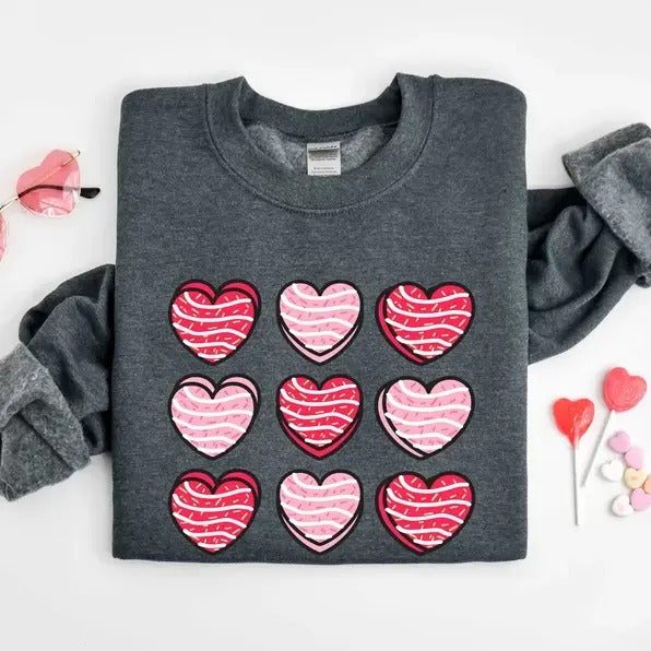 Cute Valentines Sweatshirt, Hoodie, T-Shirt | PrintMintTees.com