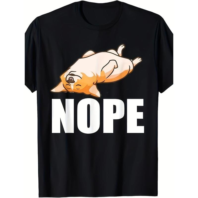 Cute Vintage Funny Lazy Nope Corgi Lover T Shirt Gift made in usa Hoodie Sweatshirt | PrintMintTees.com