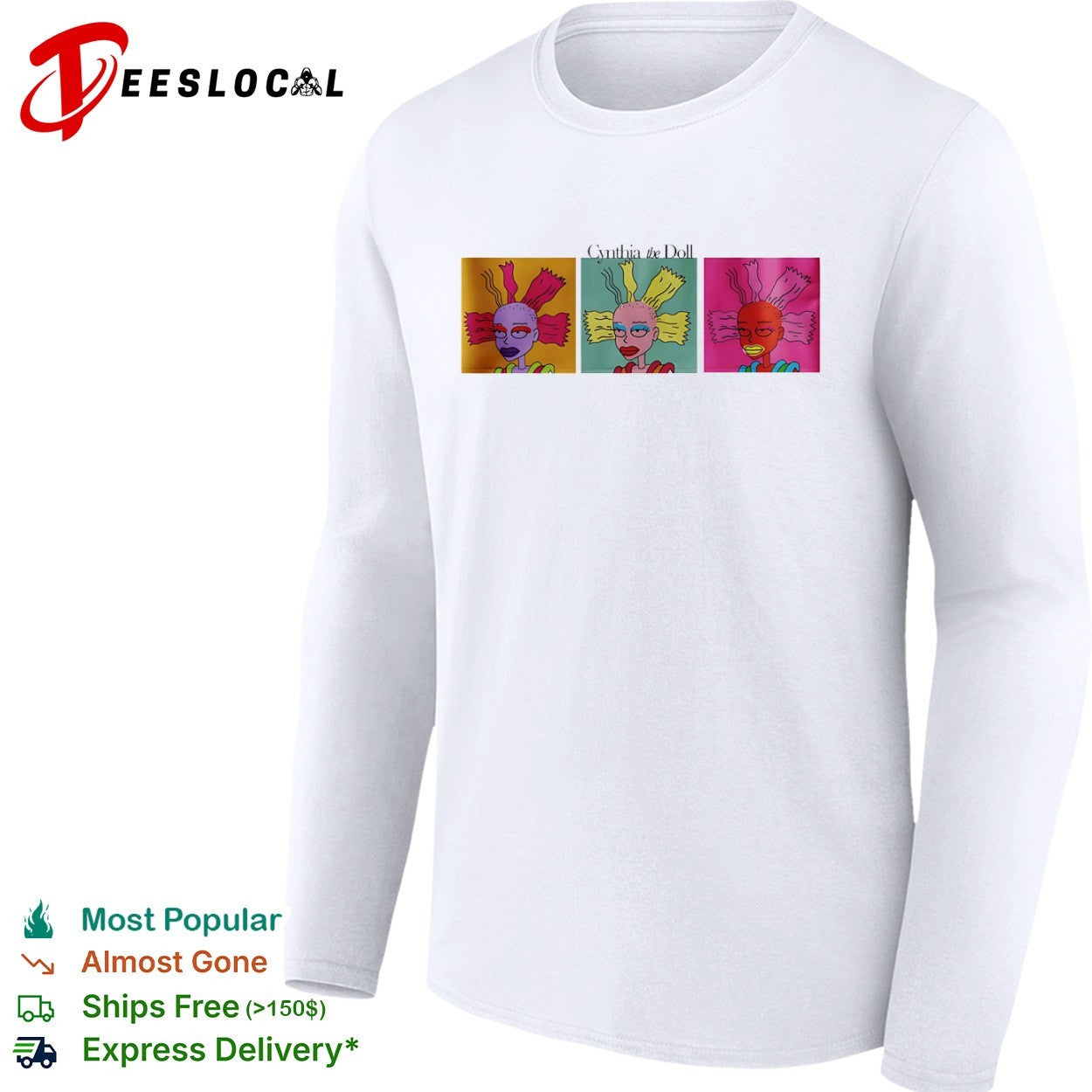 Cynthia the Doll Rugrats Andy Warhol shirt