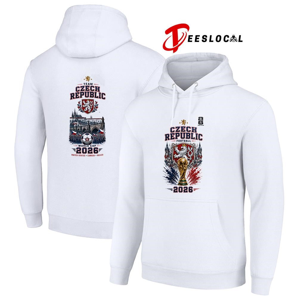 Czech Republic World Cup trophy graphic shirt