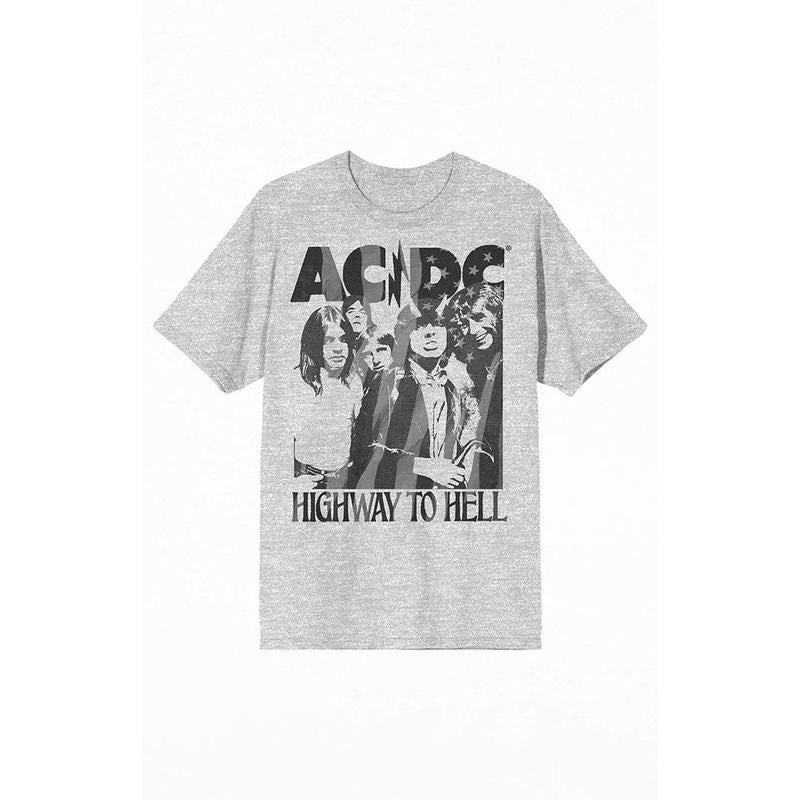 PacSun Women's AC/DC Highway to Hell T-Shirt Hoodie Sweatshirt | PrintMintTees.com