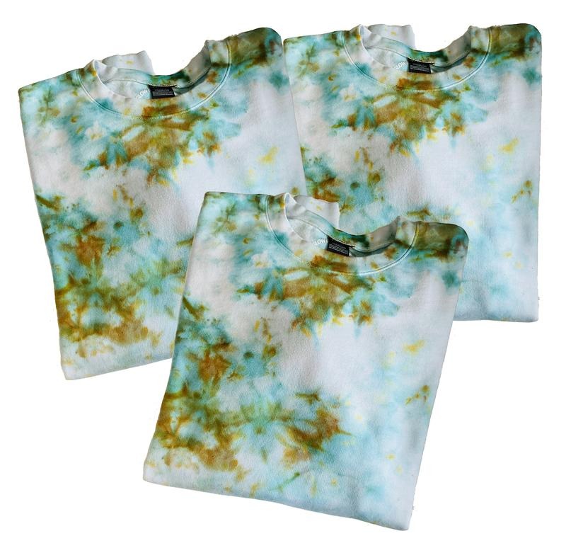 DESERT SKIES Hand Dyed Tie Dye Casual Cotton 100% Cotton True Size Summer Casual Short Sleeve Crew Neck Beach Comfort T-Shirts, Hoodie, Sweatshirt