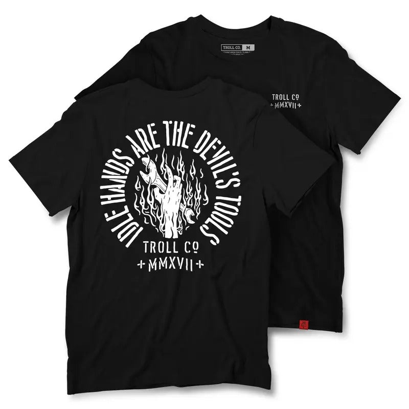 DEVIL'S HAND TEE, WORK T-SHIRT, FOR LABOR DAY Hoodie, Sweatshirt | PrintMintTees.com