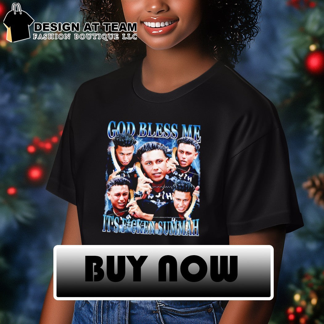 DJ Pauly D God bless me it’s fucken summah graphic shirt