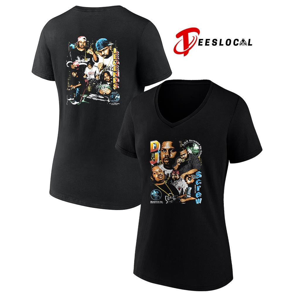 DJ Screw’s screwed up until the casket drop legends graphic shirt