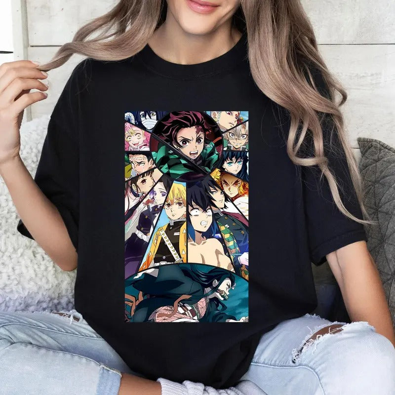 DM Characters Hashira Shirt Comfort Cotton Shirt Hoodie Sweatshirt