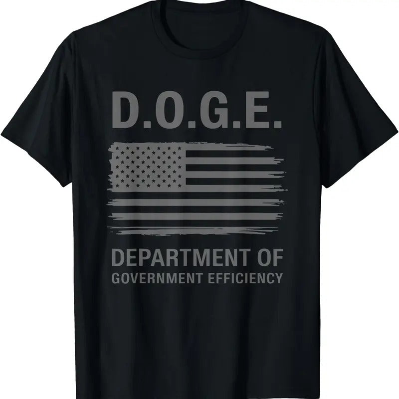 DOGE Department Government Efficiency Cotton Shirt Hoodie Sweatshirt
