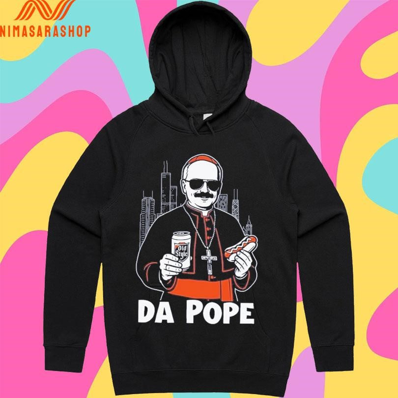 Da Pope Chicago Old Style Beer And Hot Dog Shirts