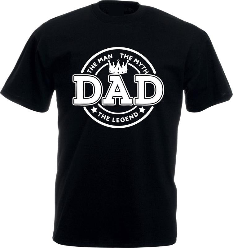 Dad The Man The Myth The Legend Father's Day T-shirt Best Dad Ever Tee Gift For Husband Gift For Daddy Adult Unisex Kids...
