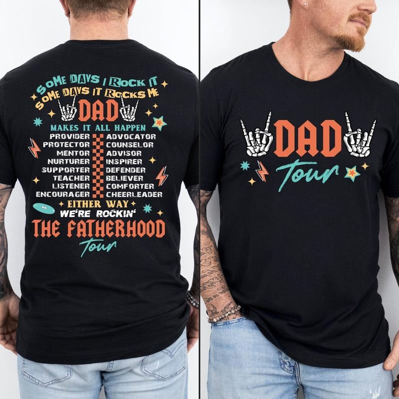 Dad Tour Shirt, Gift For Dad, Funny Father's Day Gift For Dad, Fatherhood Shirt, Funny Dad Shirt Hoodie Sweatshirt