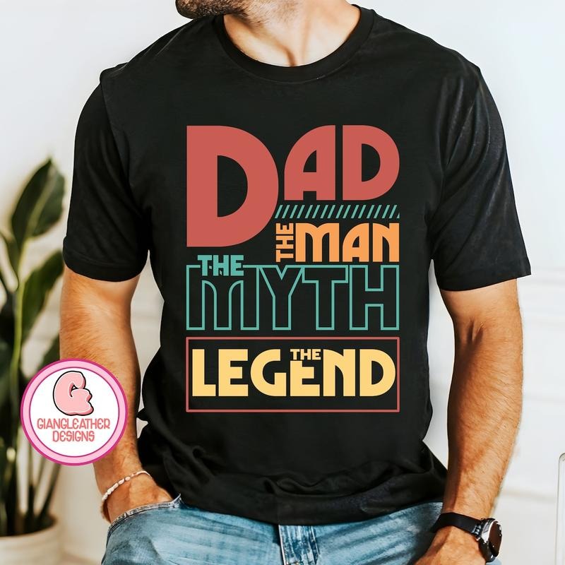 Dad the man ,the myth ,the legend shirt, Father's day shirt Hoodie Sweatshirt | PrintMintTees.com
