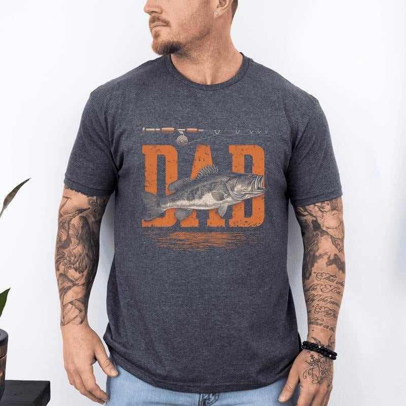 Dad Fishing Boyfriend Husband Brother Guy Soft Soft T-Shirts, Hoodie, Sweatshirt