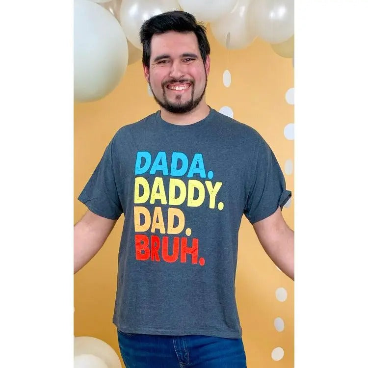 Dada Daddy Dad Bruh Graphic T-Shirt Hoodie Sweatshirt | PrintMintTees.com