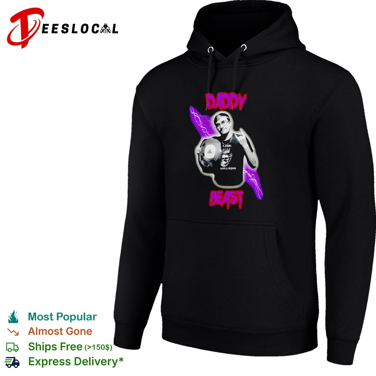 Daddy Beast man 1 mill skull king shirt