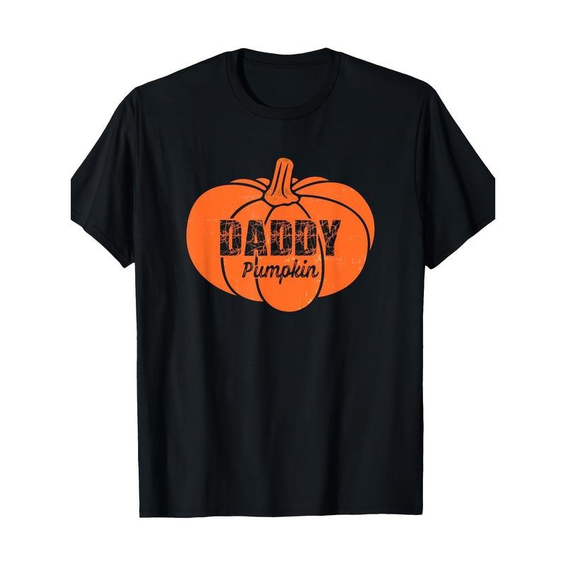 Daddy Pumpkin Matching Family Halloween Thanksgiving Group T-Shirt Made in USA Hoodie Sweatshirt | PrintMintTees.com