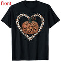 1 Piece Thanksgiving T-Shirt, Leopard Pumpkin Print, Unisex, For Thanksgiving Family Gatherings/Daily Wear, Leopard Elements Show Fashion, Strong Holiday Vibe