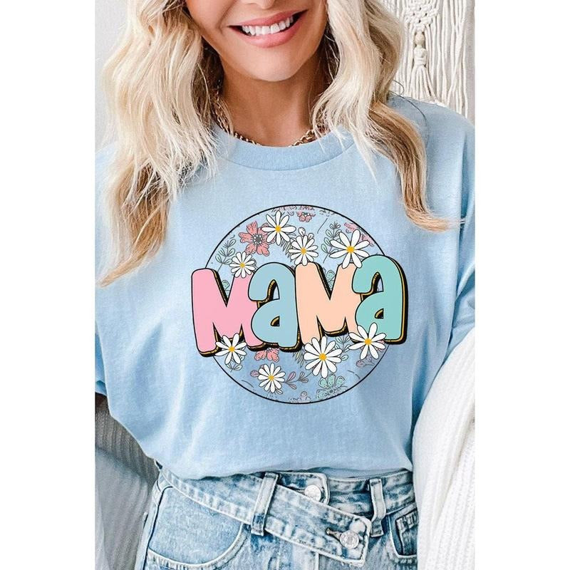 Daisies Circle Mama Softstyle Adult T-Shirt Hoodie Sweatshirt | PrintMintTees.com