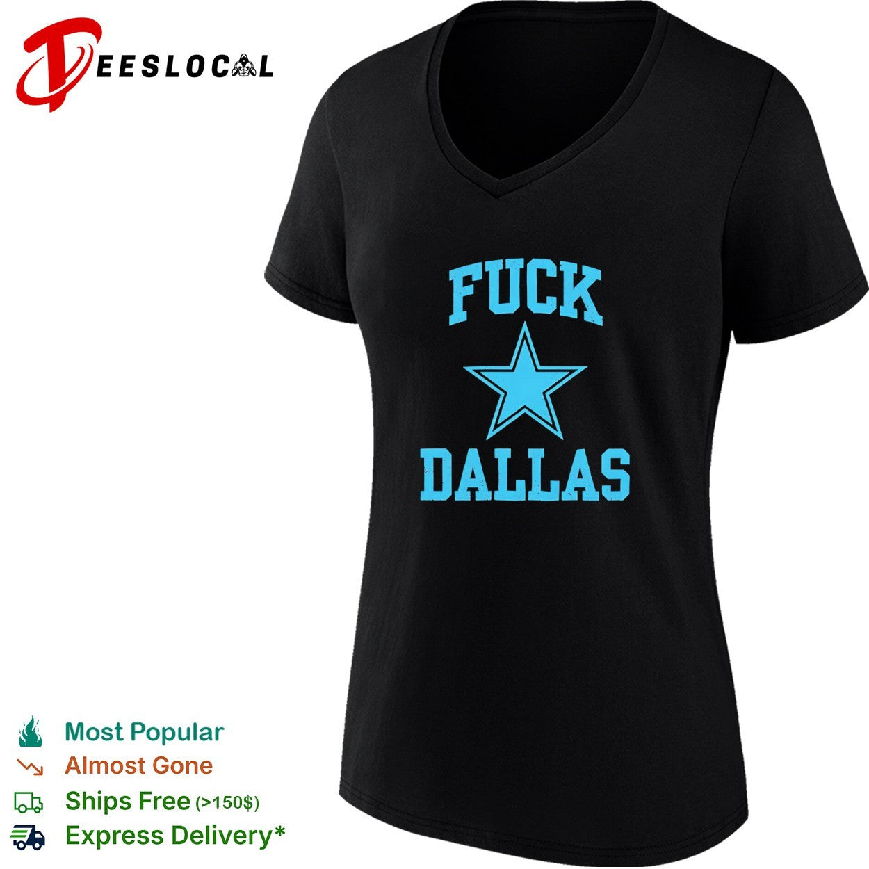 Dallas Cowboys fuck blue star shirt