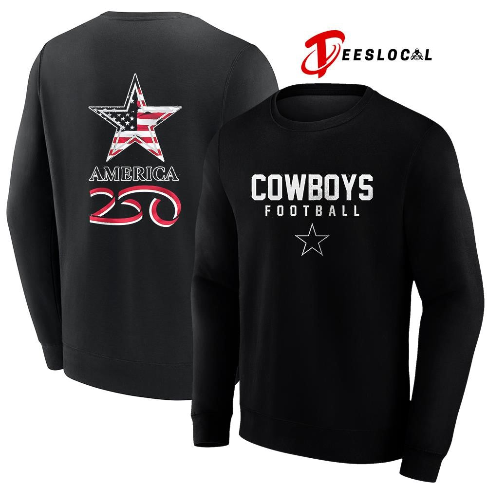 Dallas Cowboys x 250 years of America camo shirt
