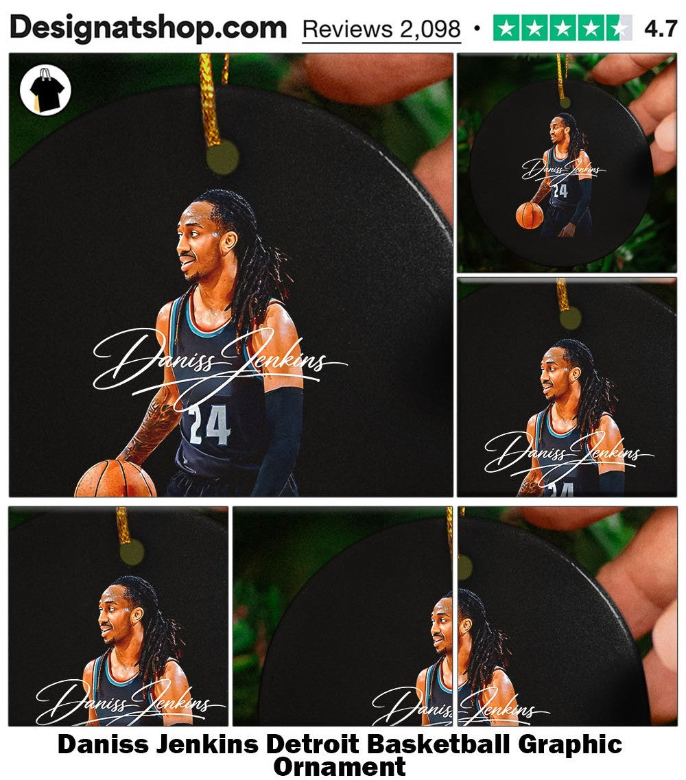 Daniss Jenkins Detroit Basketball Graphic shirt