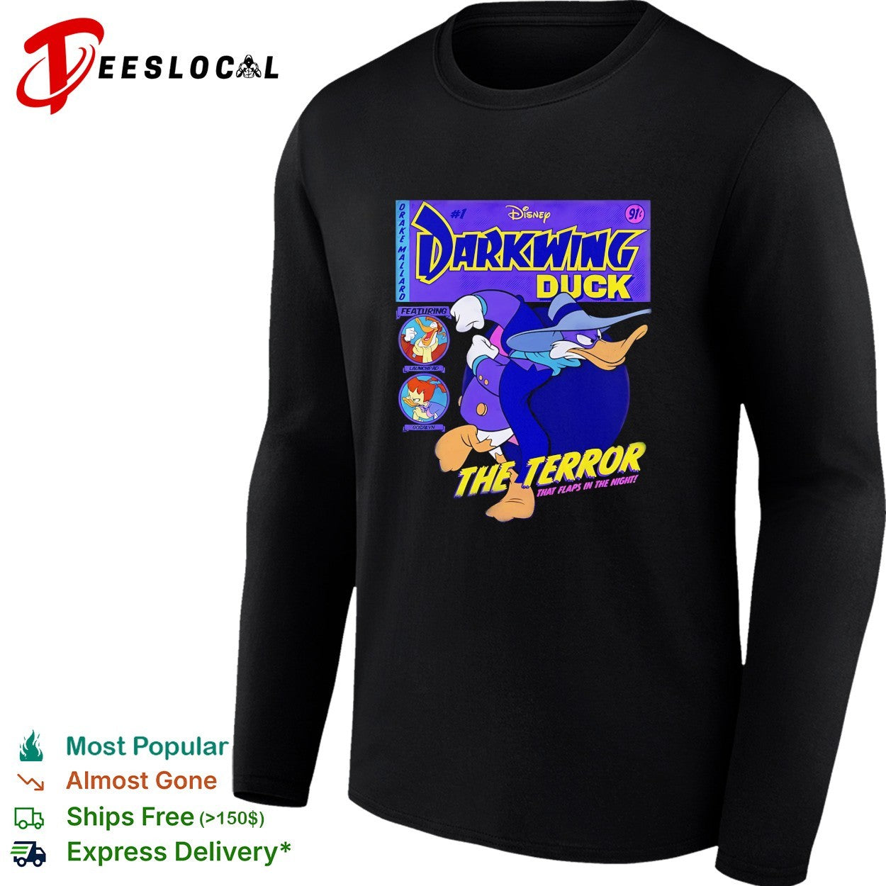 Darkwing Duck the terror that flaps in the night shirt