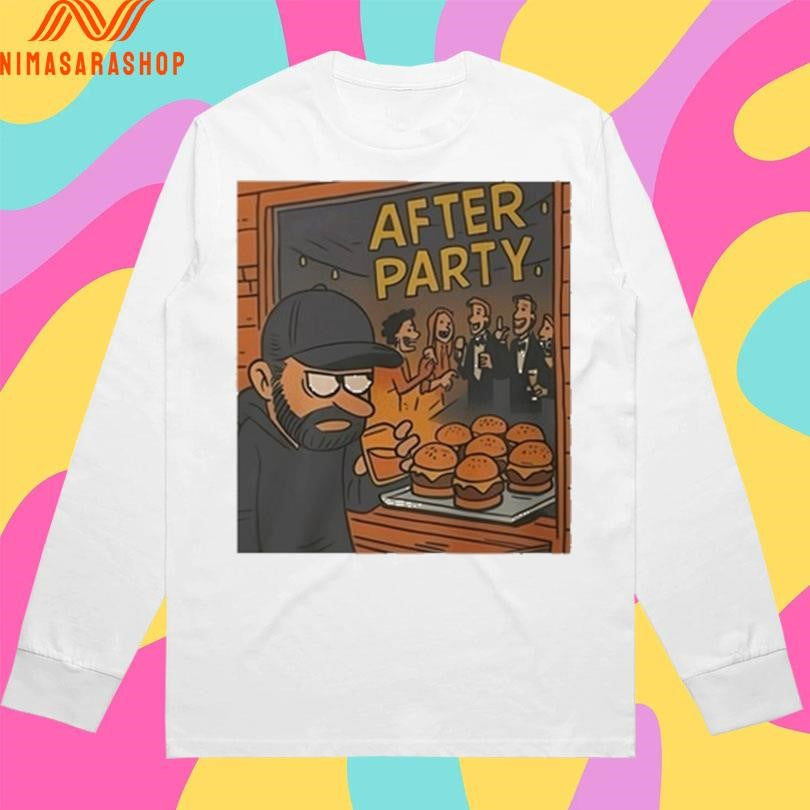 Dax Harwood Wearing After Party Burger Shirts