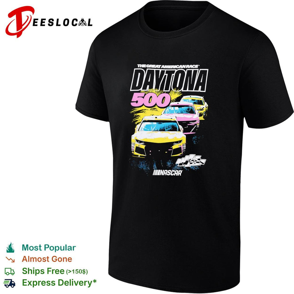 Daytona 500 The Great American Race NASCAR Racing Stock Car Competition Sport shirt