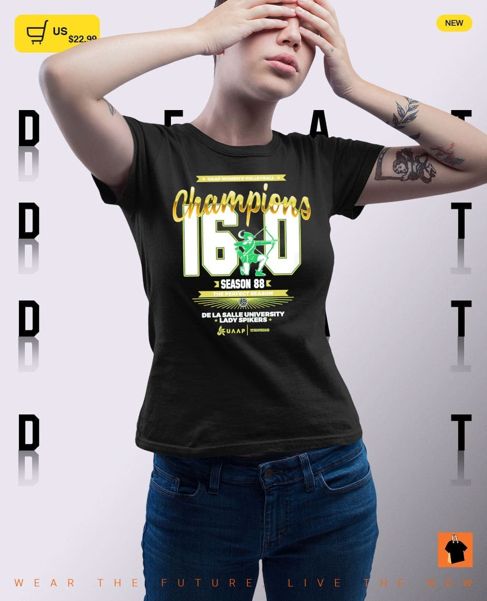 De La Salle University Lady Spikers UAAP Women’s Volleyball Season 88 The Perfect Season shirt