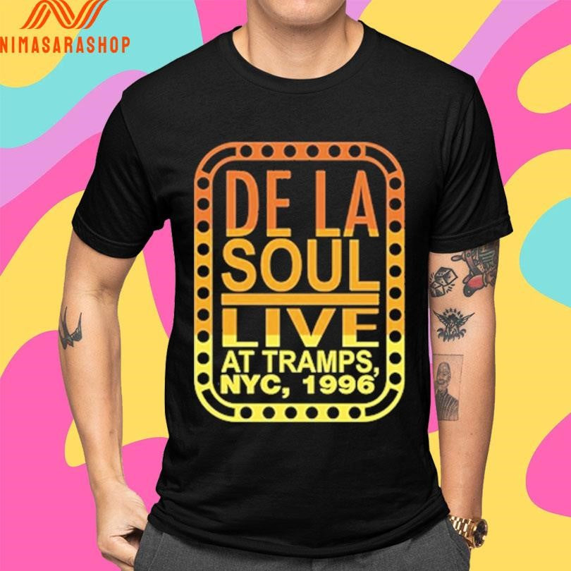 De La Soul Live At Tramps NYC 1996 Shirts