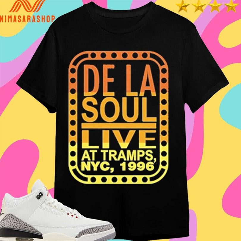 De La Soul Live At Tramps NYC 1996 Shirts