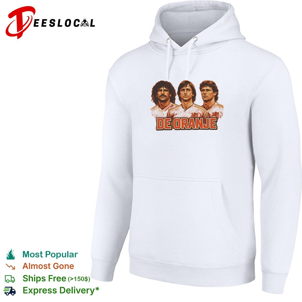 De Oranje Netherlands soccer team shirt