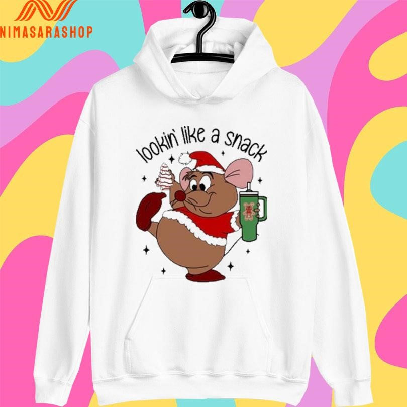 Deanna Looking Like A Snack Christmas Cartoon Mouse 2025 Shirts