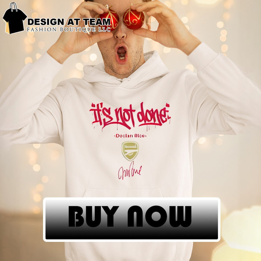 Declan Rice It’s Not Done Arsenal Champions 25 26 signature shirt