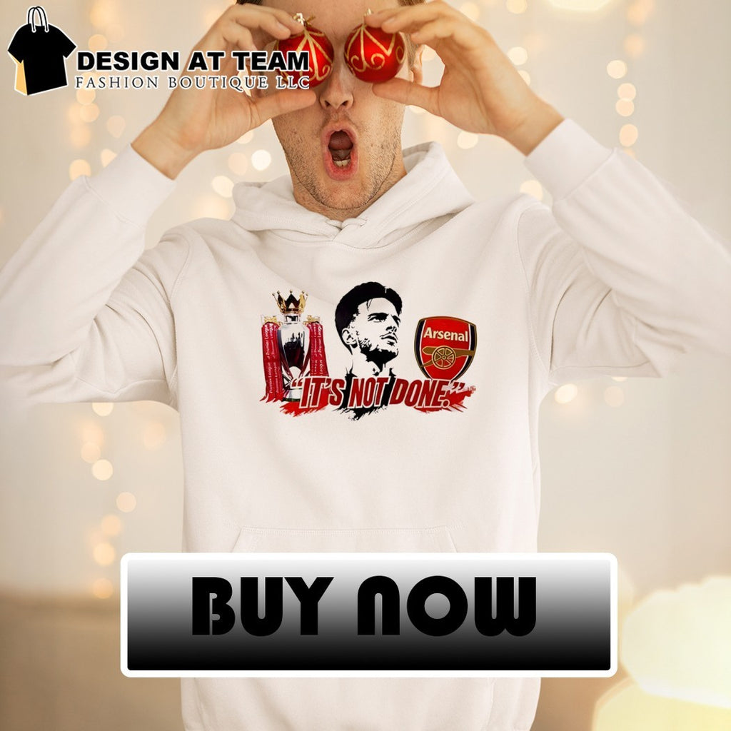 Declan Rice It’s Not Done Arsenal FC shirt
