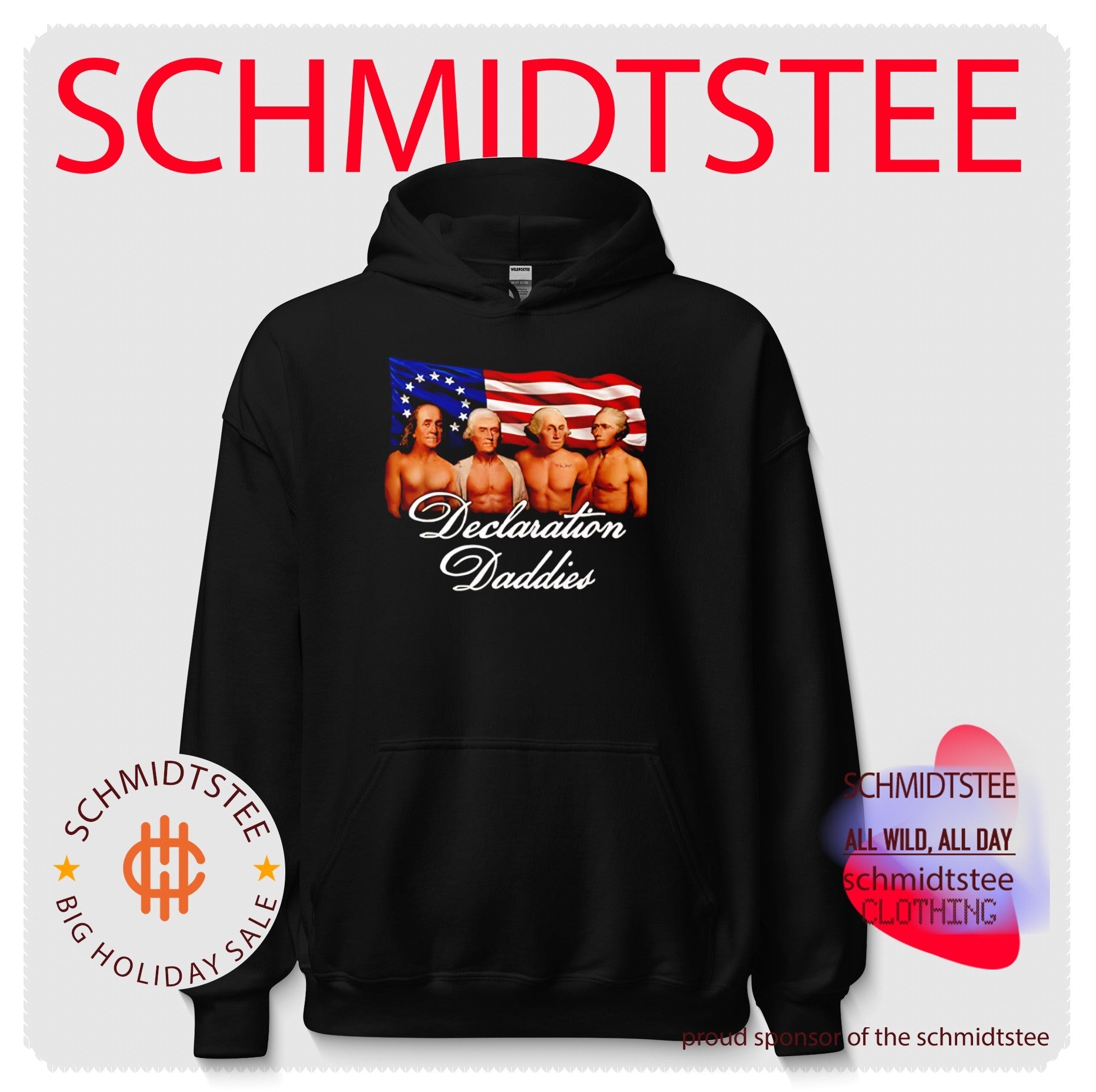 Declaration Daddies 4th Of July Founding Fathers America 250 shirt