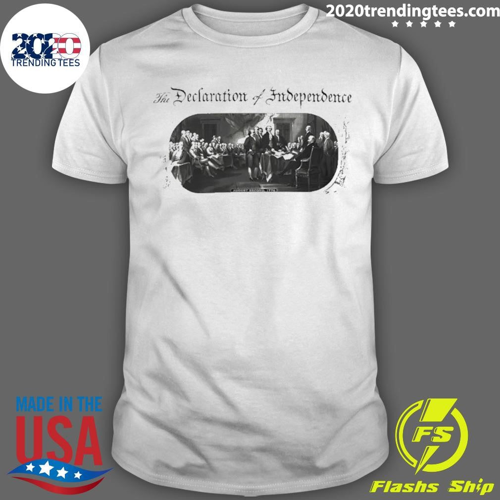 Declaration Of Independence 250th Anniversary Shirt