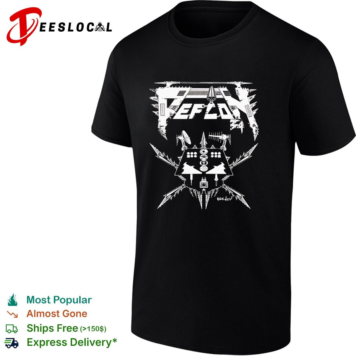 Defcon 34 Agency computer hacker tech cyber shirt