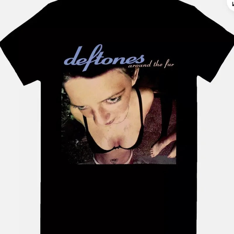 Deftones Around The Fur Band T shirt Black Cotton Unisex S-3XL Hoodie Sweatshirt | PrintMintTees.com