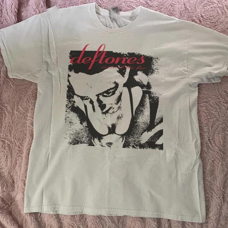 Deftones Band Deftones Around Fur White S 5XL Fans Music T-Shirts, Hoodie, Sweatshirt