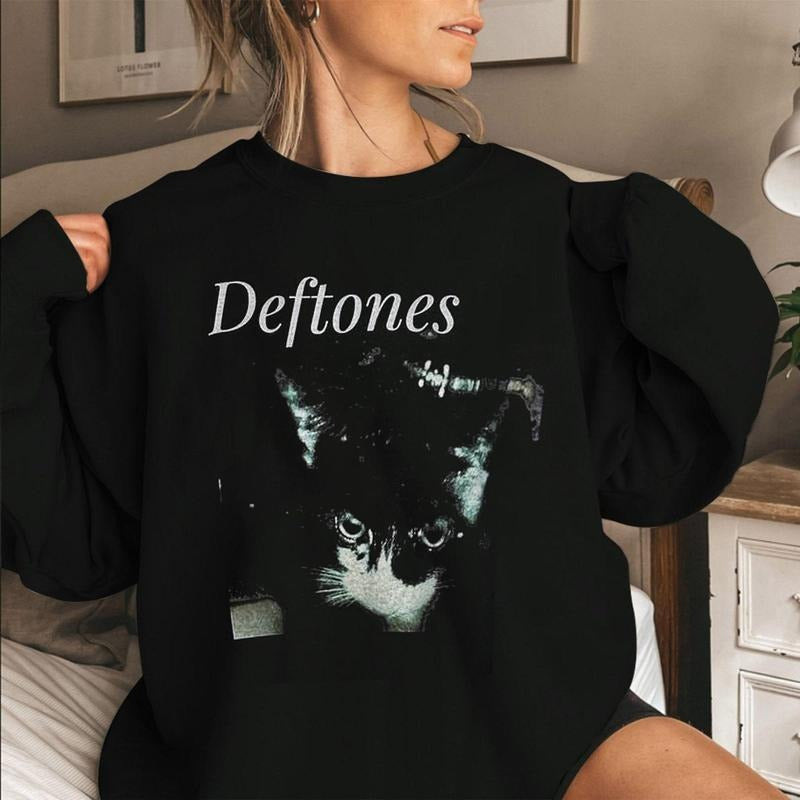 Deftones Shirt Around Fur Cat Deftones Band Album Shirt T-Shirts, Hoodie, Sweatshirt