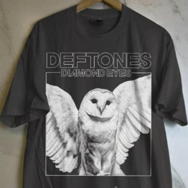 Deftones Tour Rock Band T-Shirt, Diamond Eyes Album Tee, Rock Music Band Shirt Menswear Top Underwear Tshirt Hoodie...
