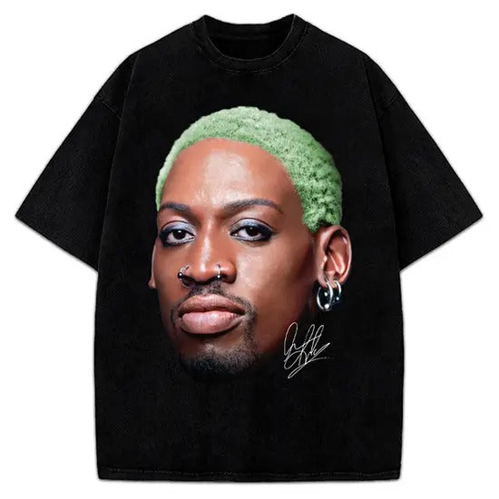 Dennis Green Hair flamboyant 90's Vintage Design Retro T-Shirt Cotton Menswear Hoodie Sweatshirt | PrintMintTees.com