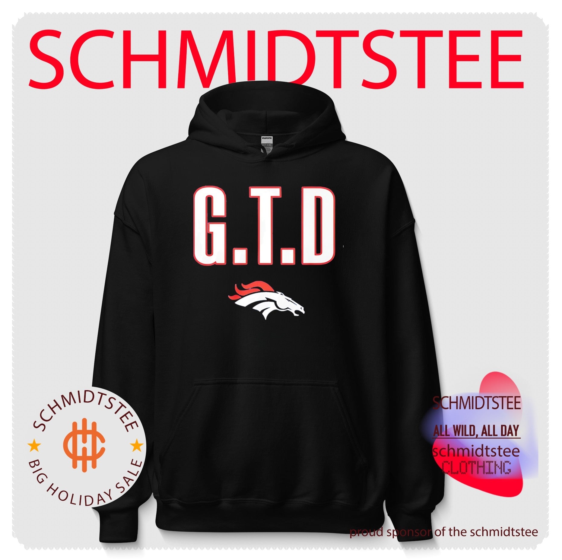 Denver Broncos GTD logo shirt