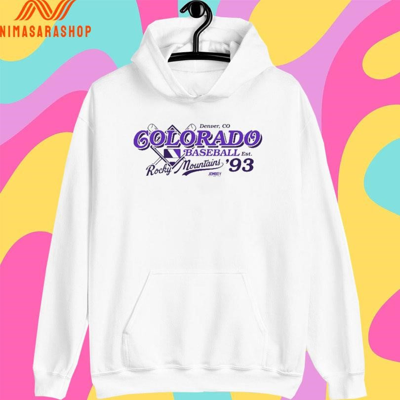 Denver Co Colorado Baseball Est ’93 Rocky Mountains Shirts