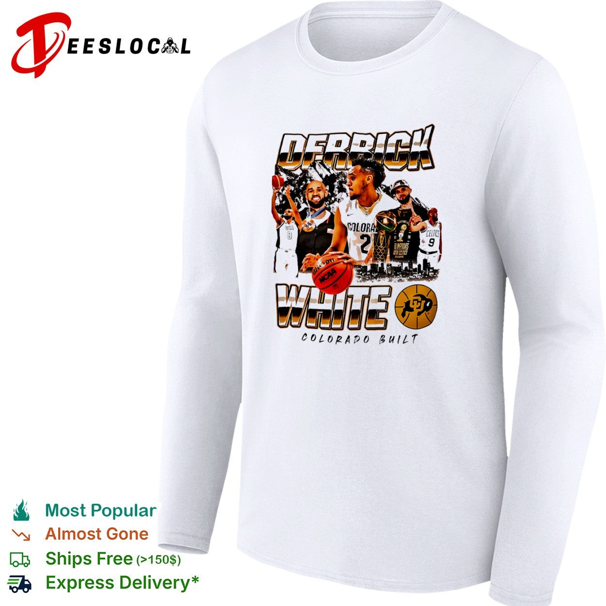 Derrick White Colorado Buffaloes NBA shirt
