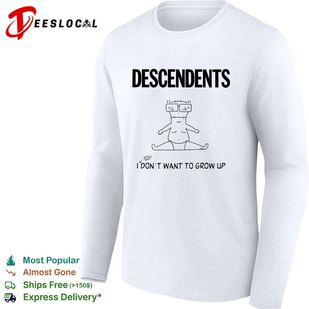 Descendents Milo I still don’t want to grow up shirt