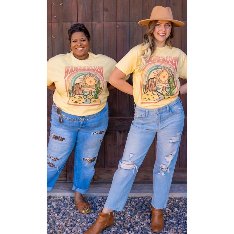 Desert Wanderlust Graphic T-Shirt Hoodie Sweatshirt | PrintMintTees.com